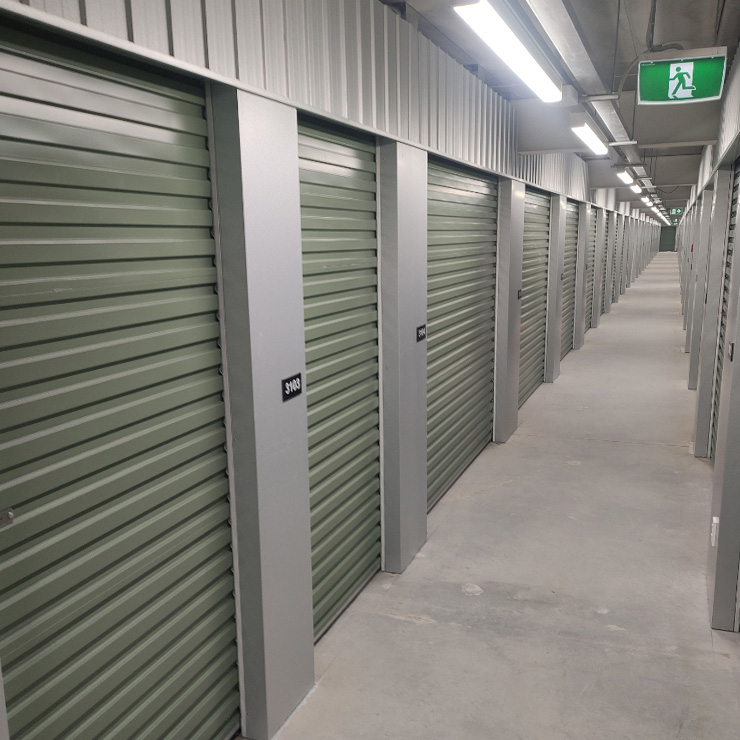 Pertsonalizatutako Roller Shutter Atea Roll-Up Warehouse Atea